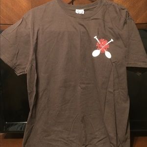 Hawaiian Island Creations brown T-shirt. Large